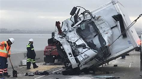 fatal accident bay bridge today